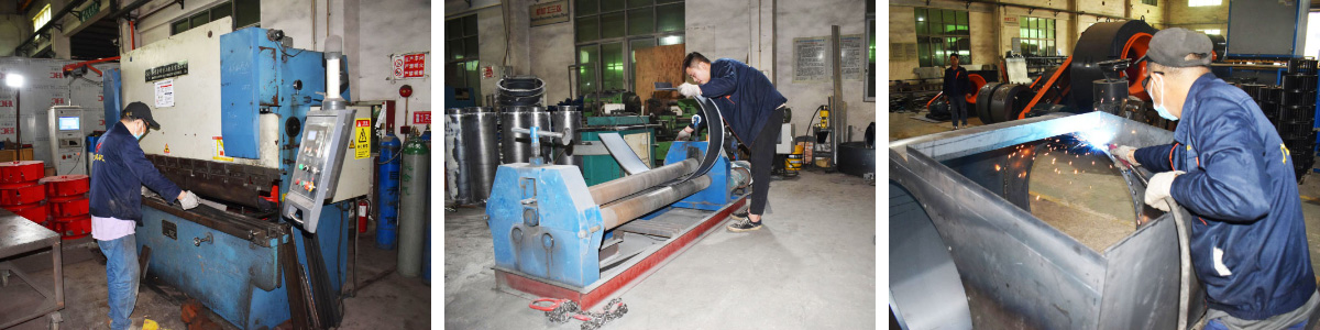 广风离心风机生产车间