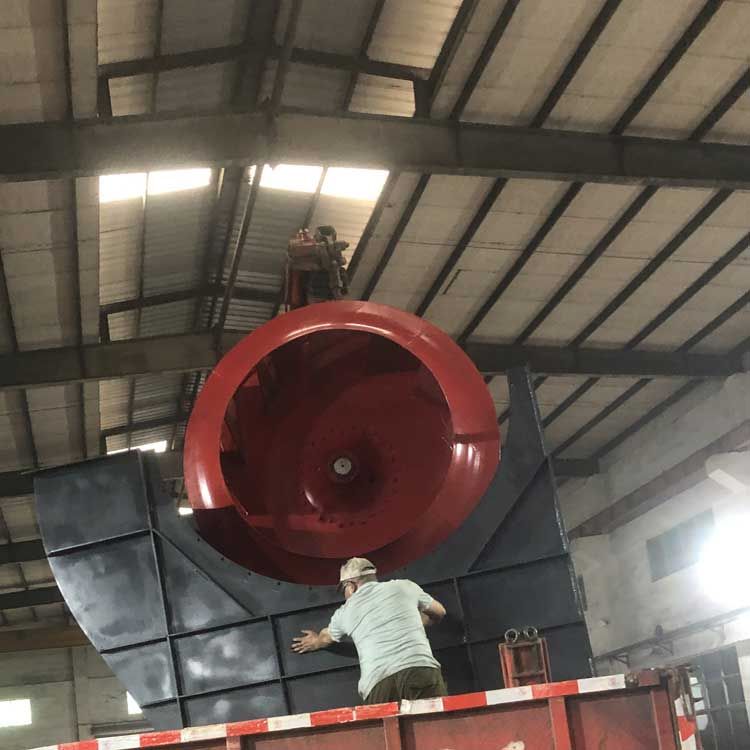 第八步Y4-73锅炉离心引风机出货