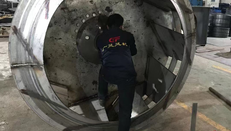 石碣台达电子采购我司柜式风机用于厂房消防及通风